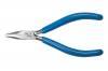 Chain Nose Pliers <br> Slimline 4-3/4" Length <br> 1.5mm Tips Smooth Jaws <br> Italy